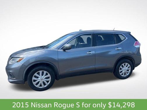 Gun Metallic 2015 Nissan Rogue S