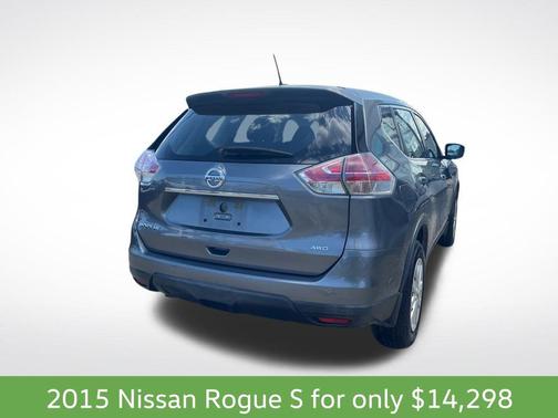 Gun Metallic 2015 Nissan Rogue S