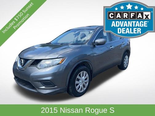 Gun Metallic 2015 Nissan Rogue S