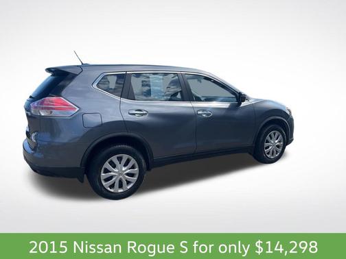 Gun Metallic 2015 Nissan Rogue S