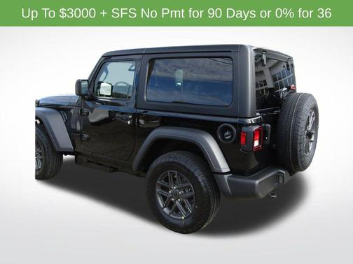 Black Clearcoat 2026 Jeep Wrangler Sport S