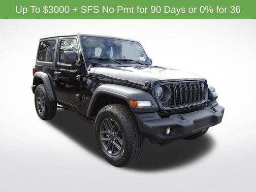 Black Clearcoat 2026 Jeep Wrangler Sport S