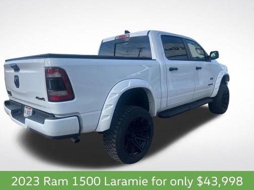 Bright White Clearcoat 2023 RAM 1500 Laramie