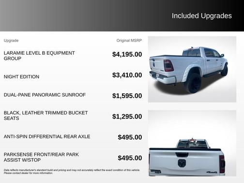 Bright White Clearcoat 2023 RAM 1500 Laramie