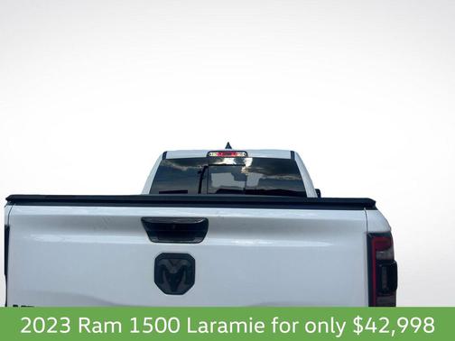 Bright White Clearcoat 2023 RAM 1500 Laramie