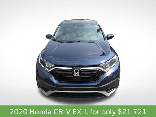Lunar Silver Metallic 2020 Honda CR-V AWD EX-L