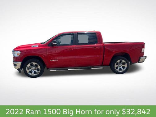 Flame Red Clearcoat 2022 RAM 1500 Big Horn/Lone Star