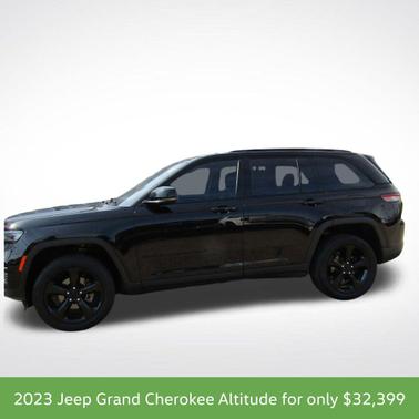 Diamond Black Crystal Pearlcoat 2023 Jeep Grand Cherokee Altitude