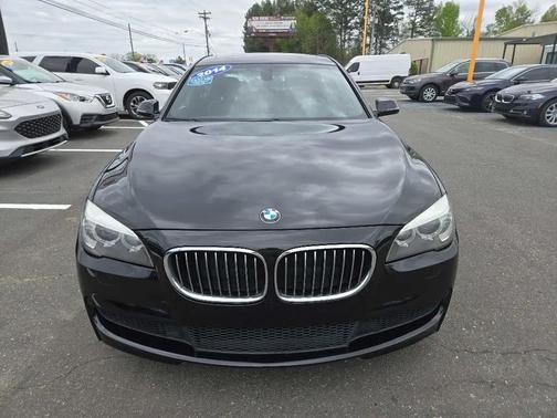 BLACK 2014 BMW 740 Li