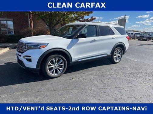 Oxford White 2022 Ford Explorer Limited