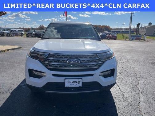 Oxford White 2022 Ford Explorer Limited