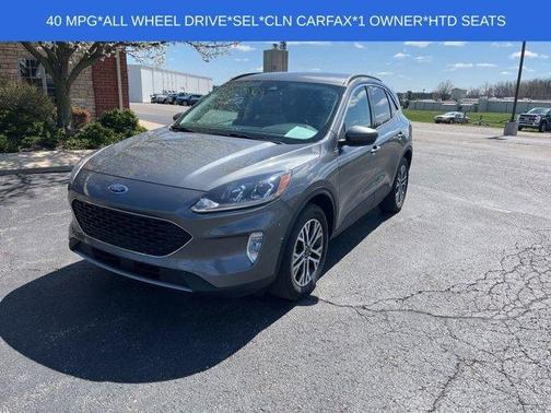Carbonized Gray Metallic 2021 Ford Escape SEL