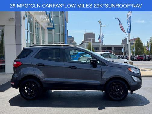 Smoke Metallic 2021 Ford EcoSport SE