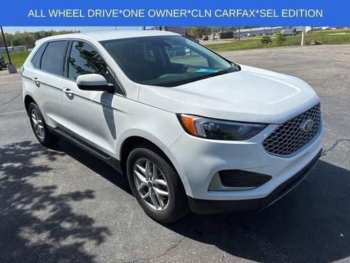 Oxford White 2024 Ford Edge SEL
