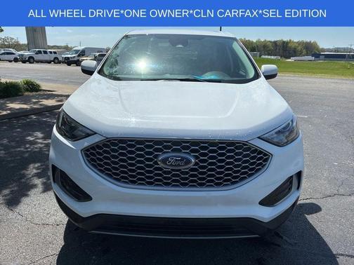Oxford White 2024 Ford Edge SEL