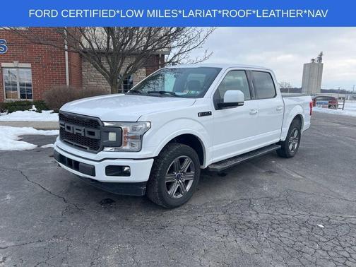 Oxford White 2020 Ford F-150 Lariat Truck