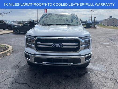 Star White 2025 Ford F-150 Lariat