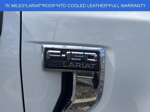 Star White 2025 Ford F-150 Lariat