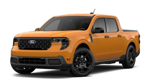 Orange Fury 2026 Ford Maverick XLT