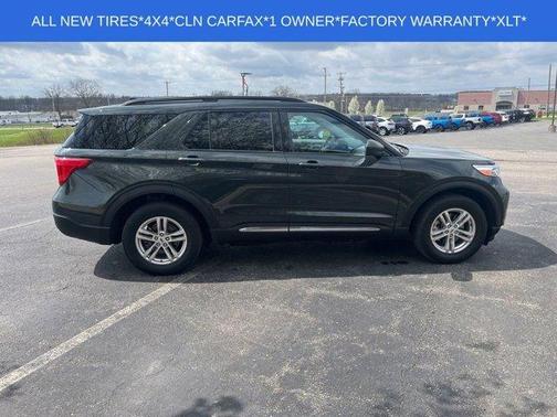 Green Metallic 2023 Ford Explorer XLT