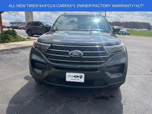 Green Metallic 2023 Ford Explorer XLT