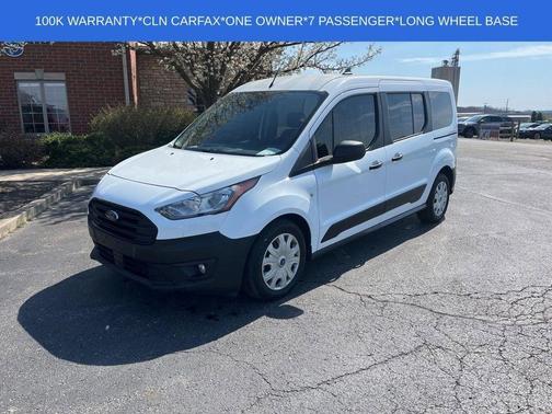 Frozen White 2023 Ford Transit Connect XL