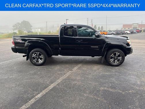Black 2012 Toyota Tacoma TRD