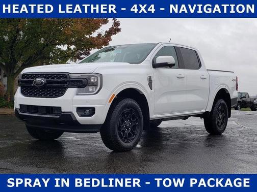 Oxford White 2025 Ford Ranger Lariat