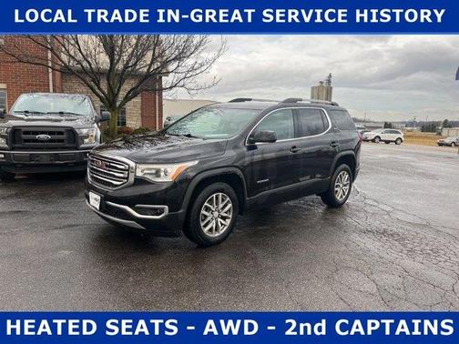 Ebony Twilight Metallic 2019 GMC Acadia SLE-2