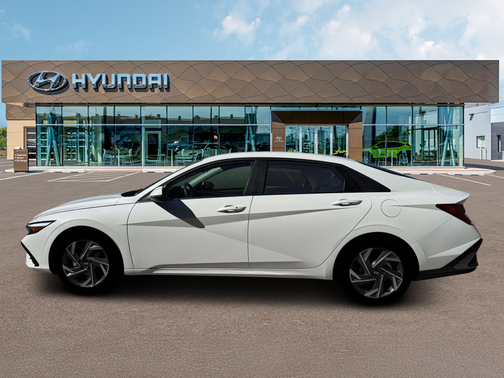 White 2026 Hyundai ELANTRA Limited