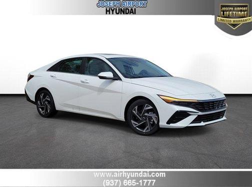 Serenity White 2026 Hyundai ELANTRA Limited