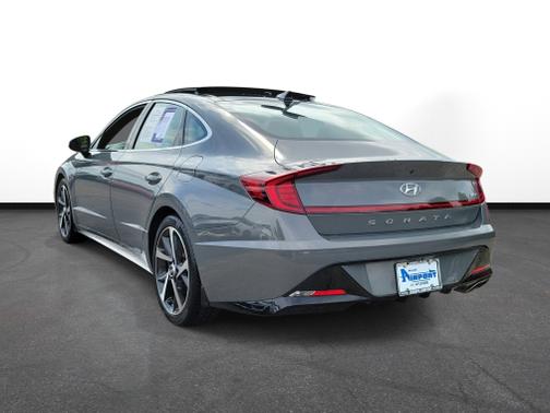 Hampton Gray 2021 Hyundai SONATA SEL Plus