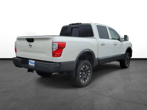 Pearl White 2018 Nissan Titan PRO-4X