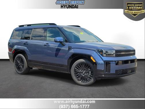 Atlantis Blue 2026 Hyundai SANTA FE HEV Calligraphy