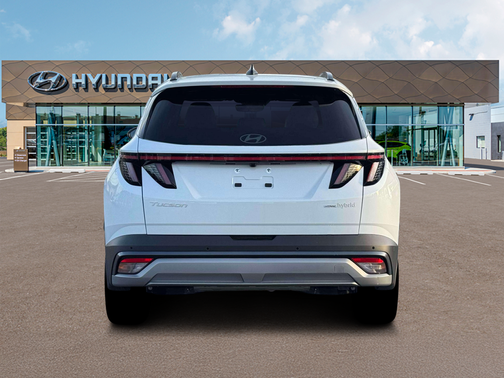 Creamy White Pearl 2026 Hyundai TUCSON Hybrid Limited