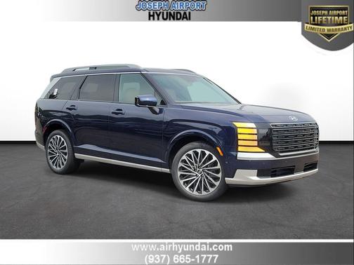 Classy Blue Pearl 2026 Hyundai Palisade Hybrid Calligraphy
