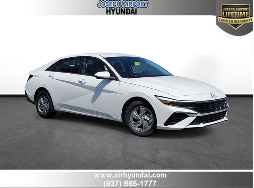 Serenity White 2026 Hyundai ELANTRA SE