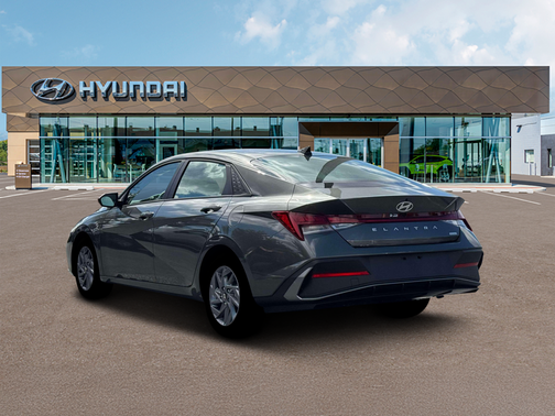 Amazon Gray 2026 Hyundai ELANTRA HEV Blue
