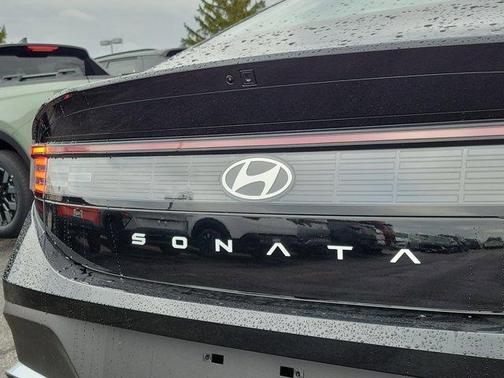 Black 2026 Hyundai SONATA SE