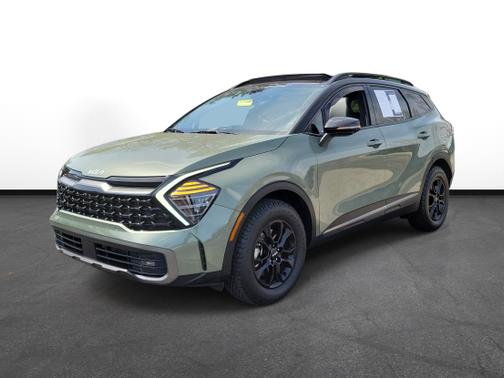 Jungle Green/Ebony Black Roof 2023 Kia Sportage X-Pro Prestige