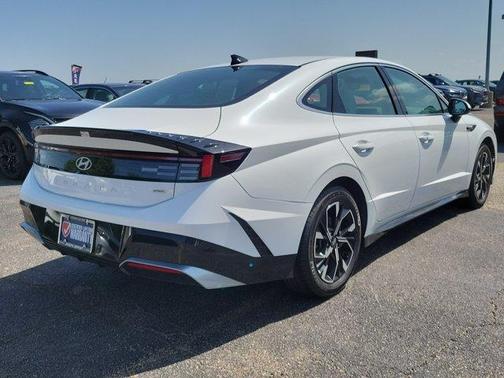 White 2025 Hyundai SONATA SEL