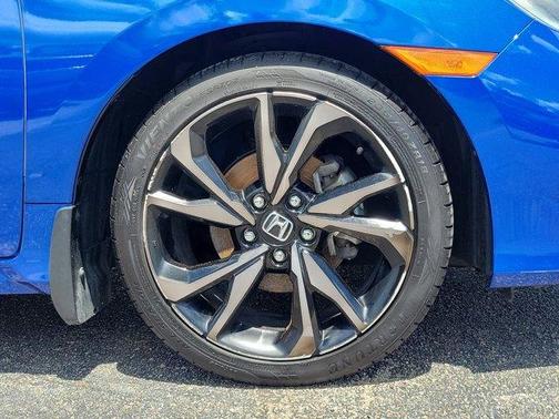Aegean Blue Metallic 2019 Honda Civic Sport