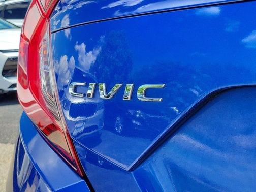 Aegean Blue Metallic 2019 Honda Civic Sport
