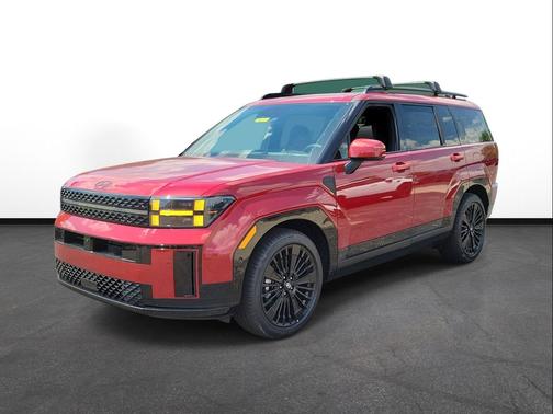Ultimate Red 2026 Hyundai SANTA FE HEV Calligraphy