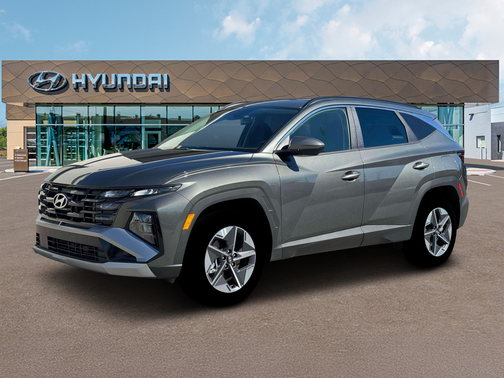 Amazon Gray 2026 Hyundai TUCSON Hybrid SEL AWD