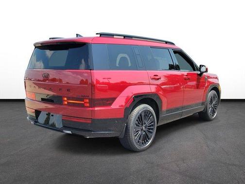 Red 2026 Hyundai SANTA FE HEV Calligraphy