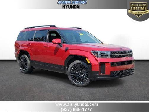Ultimate Red 2026 Hyundai SANTA FE HEV Calligraphy
