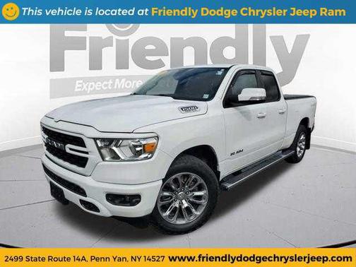 2022 RAM 1500 Big Horn Quad Cab 4x4 64' Box