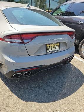 Ceramic Silver 2023 Kia Stinger GT-Line