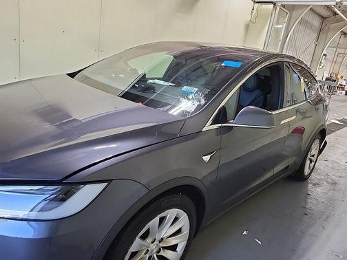 Gray 2020 Tesla Model X Long Range Dual Motor All-Wheel Drive